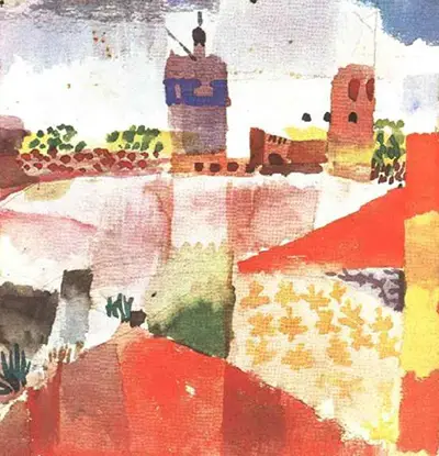 Hammamet with Mosque Paul Klee